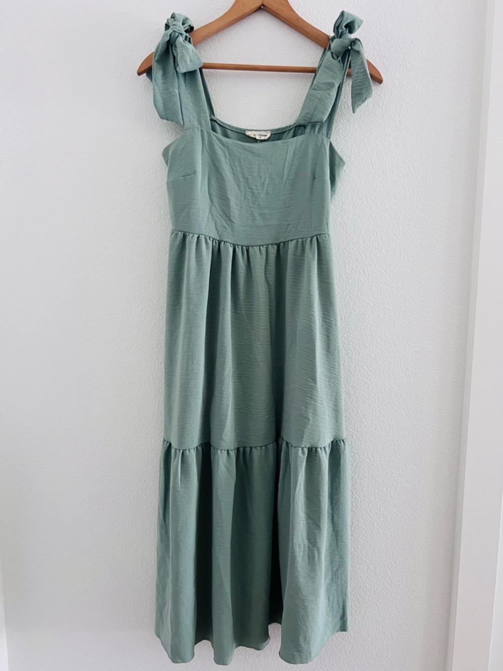 See You Monday Sage Midi Dress